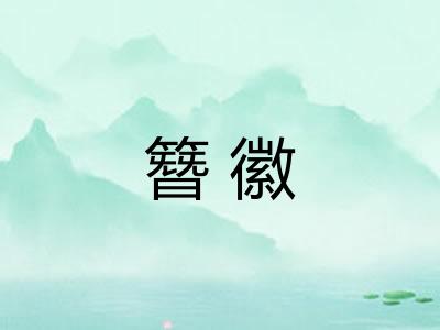 簪徽