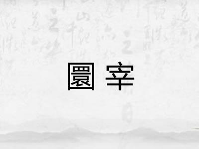 圜宰