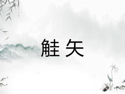 觟矢