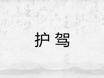 护驾