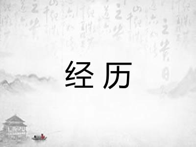 经历
