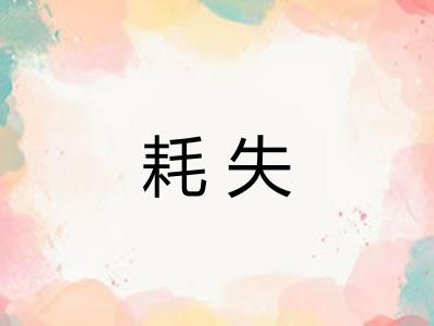 耗失