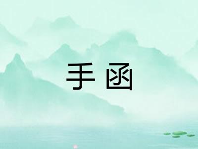 手函