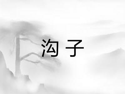 沟子