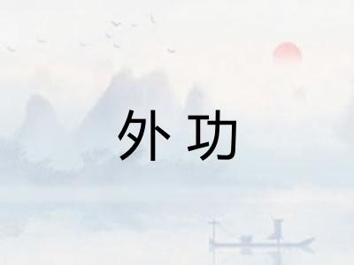 外功