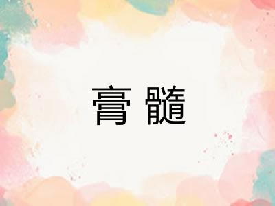 膏髓