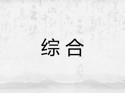 综合