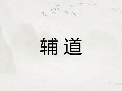 辅道