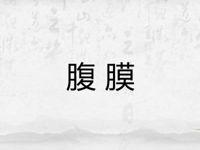 腹膜