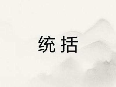 统括