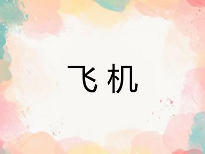 飞机