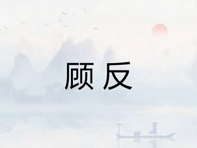 顾反