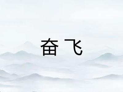 奋飞