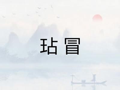 玷冒