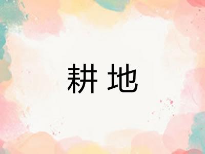 耕地