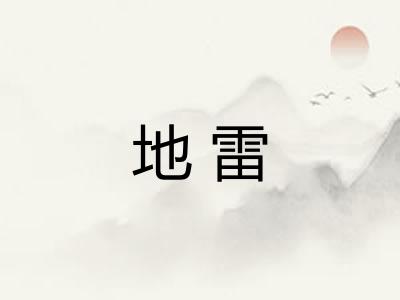 地雷