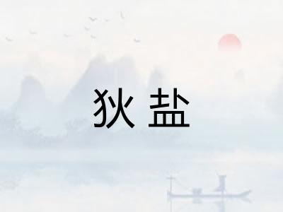 狄盐