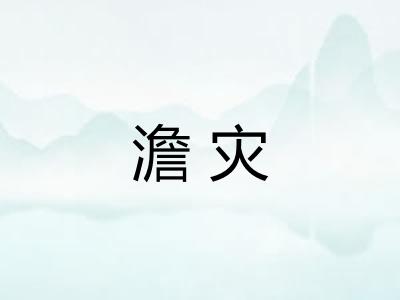 澹灾