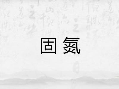 固氮