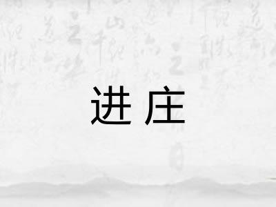 进庄