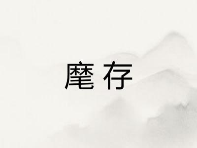 麾存