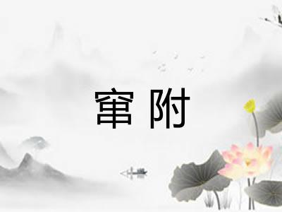 窜附