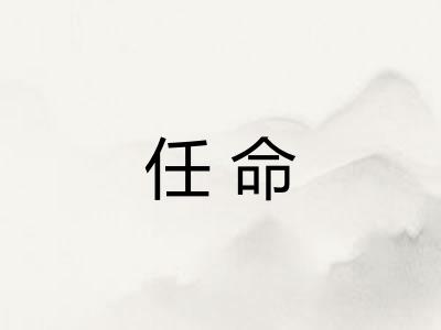 任命