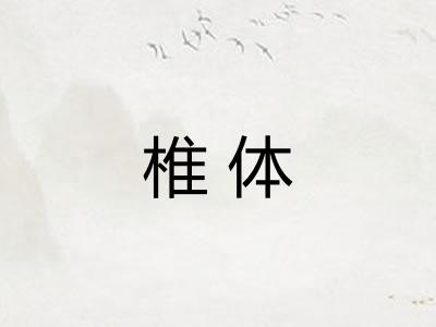 椎体