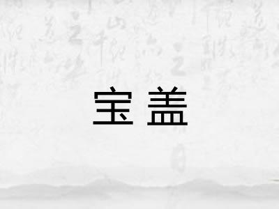 宝盖