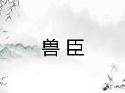 兽臣