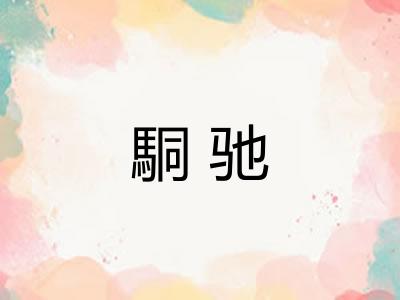 駧驰