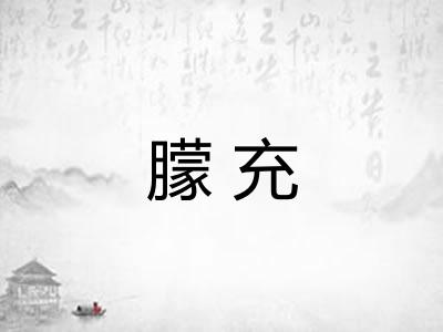 朦充
