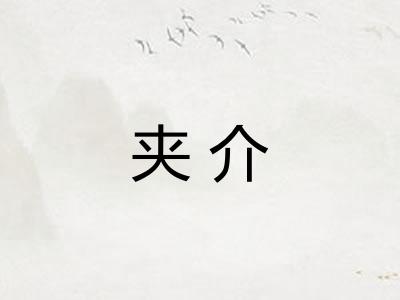 夹介