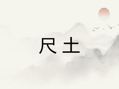 尺土