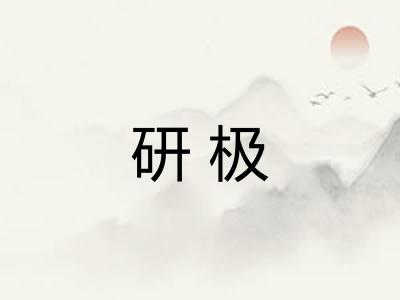 研极