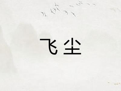 飞尘
