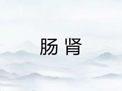 肠肾
