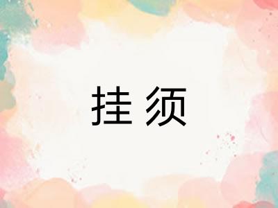 挂须 挂须