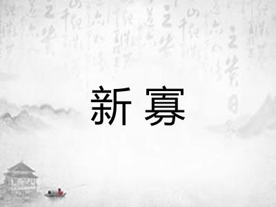 新寡
