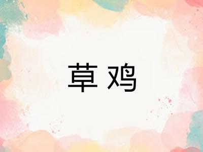 草鸡