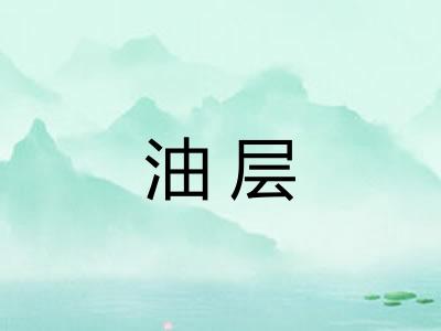 油层
