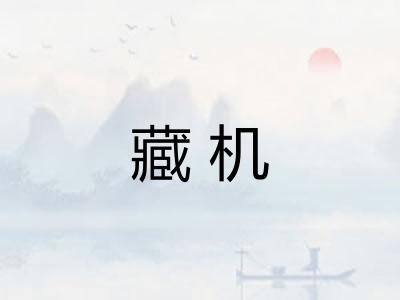 藏机