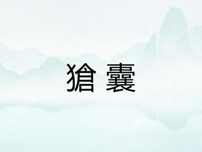 獊囊