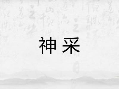 神采