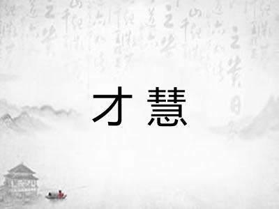 才慧