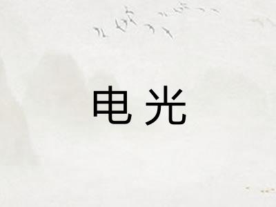 电光