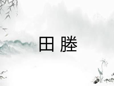 田塍