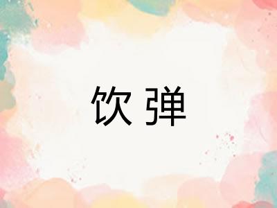 饮弹