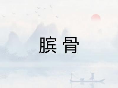 膑骨