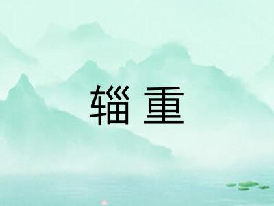 辎重